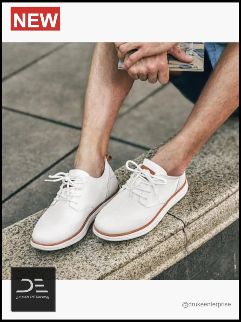 Men's Knit Mesh Oxfords Sneakers Casual Dress Lace-Up Lightweight Walking Shoes